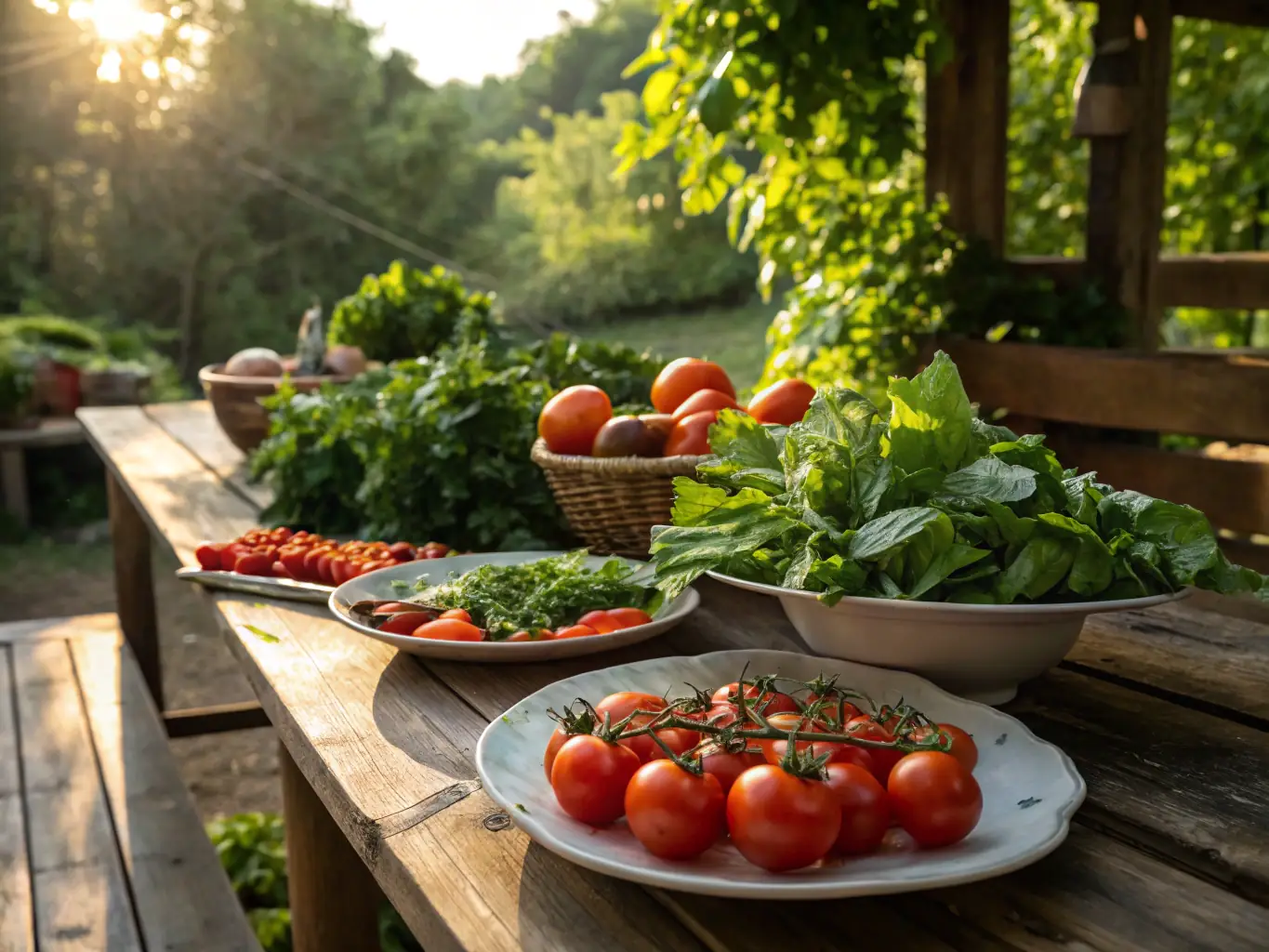 A diverse selection of dishes from various local restaurants displayed on a table, highlighting the wide range of culinary options available through Fooodle.